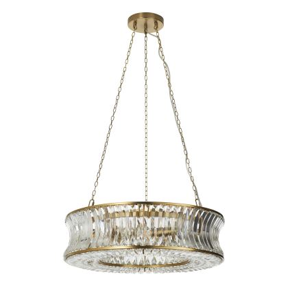 Endon 106811 - Chain-hung Chandelier 6xE14/6W/230V Gold