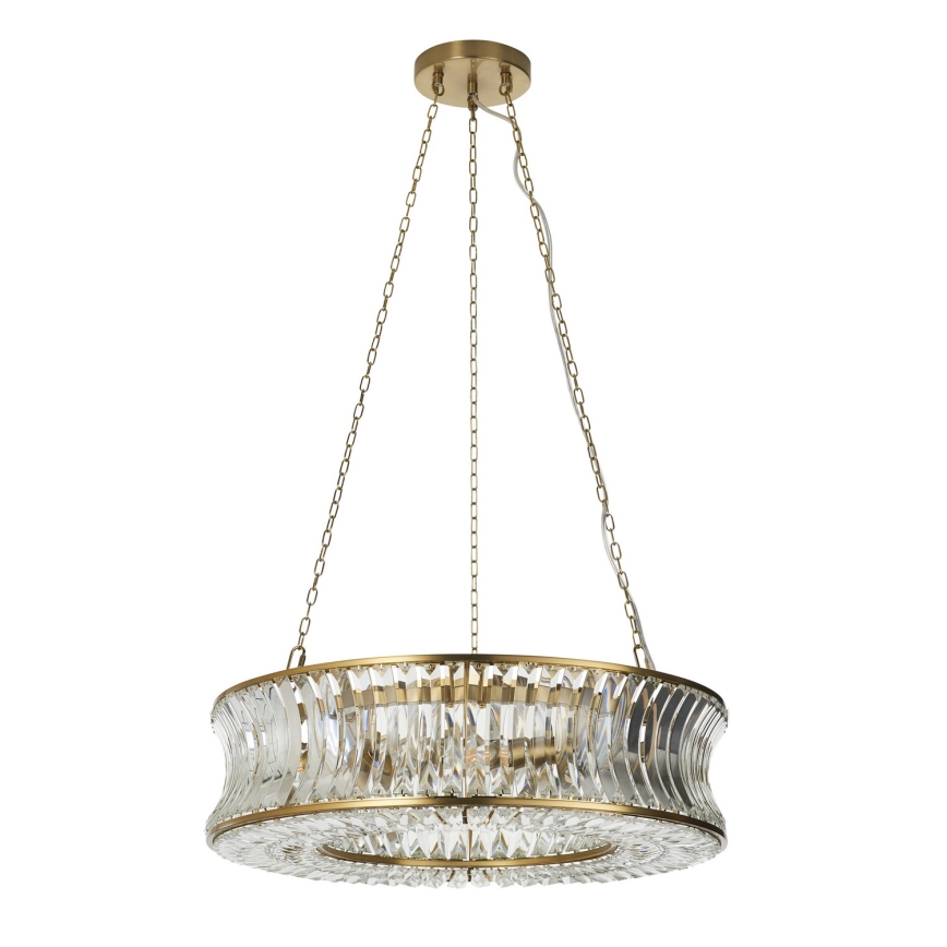 Endon 106811 - Chain-hung Chandelier 6xE14/6W/230V Gold