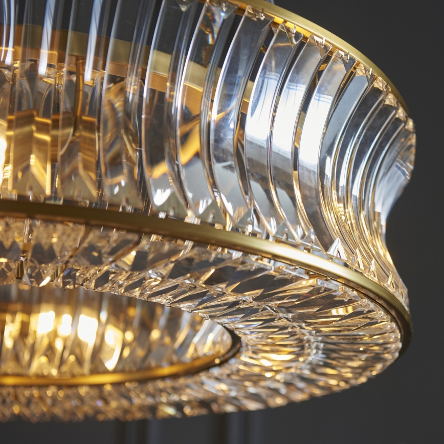 Endon 106811 - Chain-hung Chandelier 6xE14/6W/230V Gold