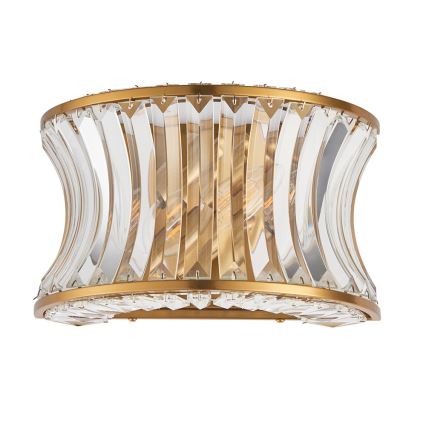 Endon 106812 - Gold Wall Light 2xE14/7W/230V