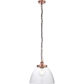 Endon 106895 - HANSEN Chain Pendant Light 1xE27/10W/230V Copper