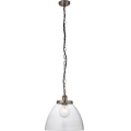 Endon 106896 - HANSEN Chain-Hung Chandelier, 1x E27/10W/230V, Matte Chrome