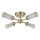 Endon 106946 - Surface-mounted chandelier TOUR 4xG9/3W/230V brass