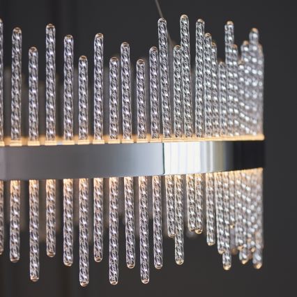 Endon 107108 - LED Cable Pendant LED/56W/230V 3000K Polished Chrome