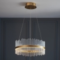 Endon 107671 - LED Dimmable chandelier on a string ADRIEL LED/41W/230V 3000K d. 51 cm gold/clear