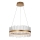 Endon 107671 - LED Dimmable chandelier on a string ADRIEL LED/41W/230V 3000K d. 51 cm gold/clear