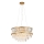 Endon 107785 - Cable-suspended chandelier 9xE14/6W/230V brass