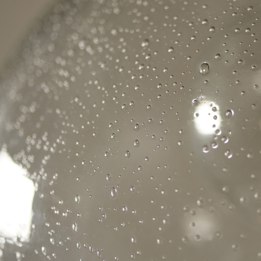 Endon 107948 - Cable-Hung Pendant, 1x E27/10W/230V, Gold/Smoky Grey