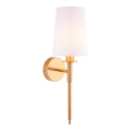 Endon 110738 - Wall lamp 1xE14/6W/230V white/gold