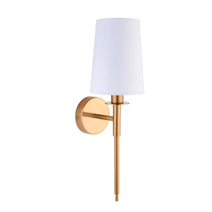 Endon 110738 - Wall lamp 1xE14/6W/230V white/gold