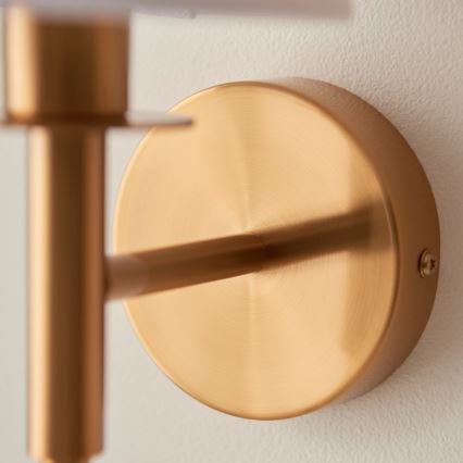 Endon 110738 - Wall lamp 1xE14/6W/230V white/gold