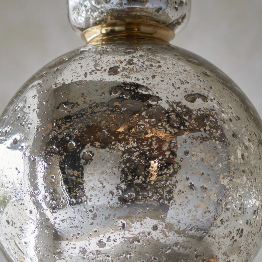 Endon 111336 - Cable-hung pendant light 1xE27/10W/230V gold/smoked black