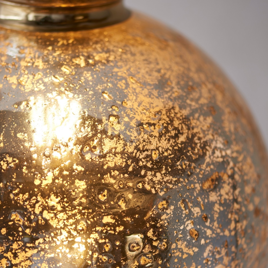 Endon 111336 - Cable-hung pendant light 1xE27/10W/230V gold/smoked black