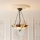 Endon 111879 - Tiffany INGRAM chain-hung chandelier 3xE27/10W/230V, Ø 45 cm