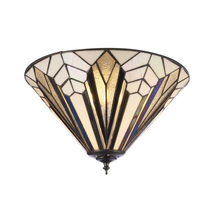 Endon 112191 - Tiffany ASTORIA ceiling light 2xE27/60W/230V Ø 40 cm