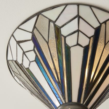 Endon 112191 - Tiffany ASTORIA ceiling light 2xE27/60W/230V Ø 40 cm