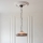 Endon 112196 - Chain-hung Tiffany FARGO chandelier 1xE27/60W/230V, diameter 41,5 cm