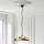 Endon 112246 - Chain-hung Tiffany BOTANICA chandelier 1xE27/60W/230V, diameter 45 cm