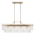Endon 112573 - Chandelier on a chain MARIETTA 4xE14/6W/230V brass/clear