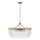 Endon 112574 - MARIETTA GRAND Chain-hung Chandelier 7 × E14 / 7W / 230V Brass/Clear