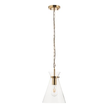 Endon 112859 - HARLOW chain-hung chandelier 1xE27/10W/230V brass