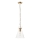Endon 112859 - HARLOW chain-hung chandelier 1xE27/10W/230V brass