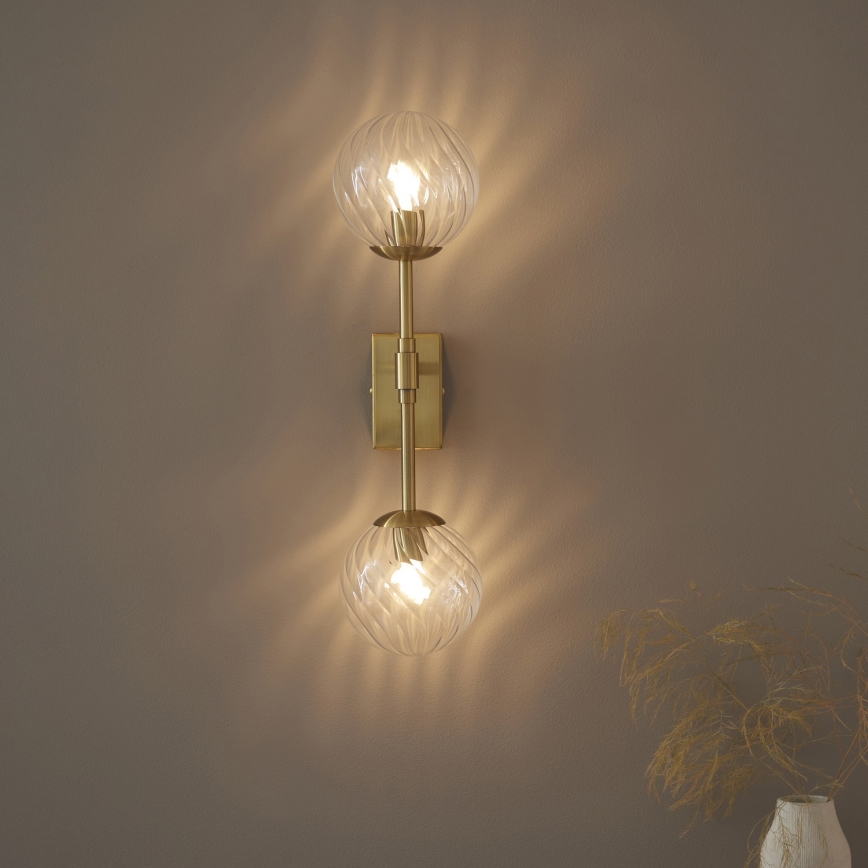 Endon 114042 - Wall light 2xG9/3,2W/230V gold
