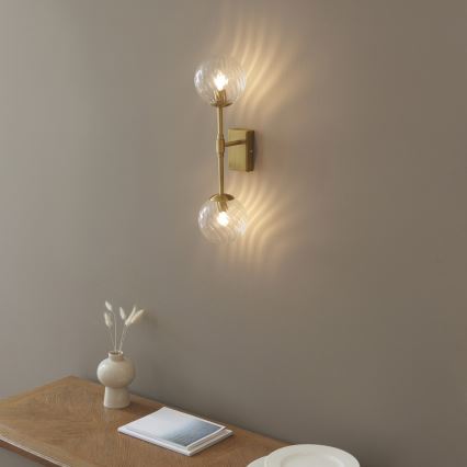 Endon 114042 - Wall light 2xG9/3,2W/230V gold