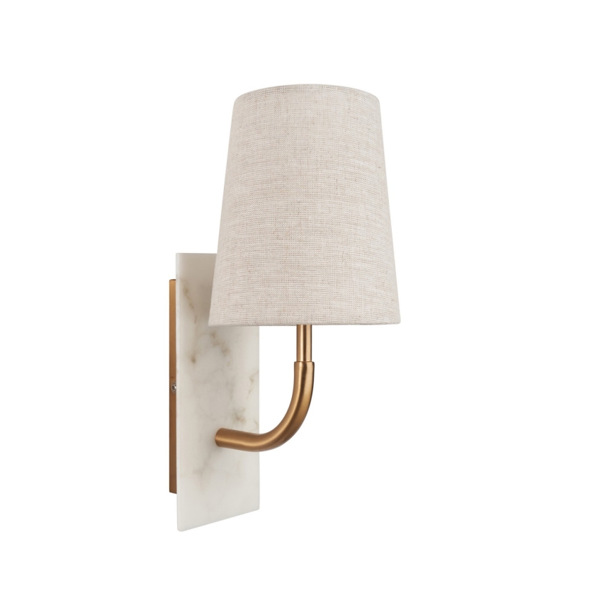Endon 114202 - Wall Light 1xE14/7W/230V Beige/Gold