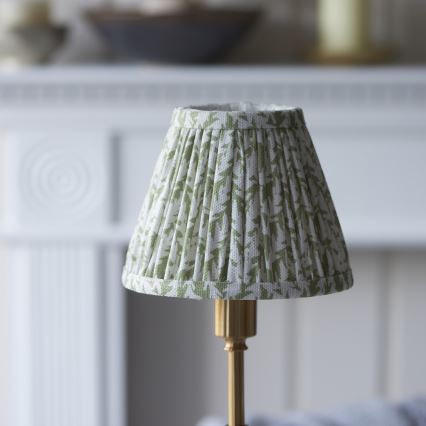 Endon 114800 - LED Dimmable rechargeable table lamp BURLEY LED/1,5W/5V brass/green