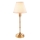 Endon 114811 - BURLEY Dimmable Rechargeable LED Desk Lamp 1.5W/5V, 3600 mAh, Brass/White