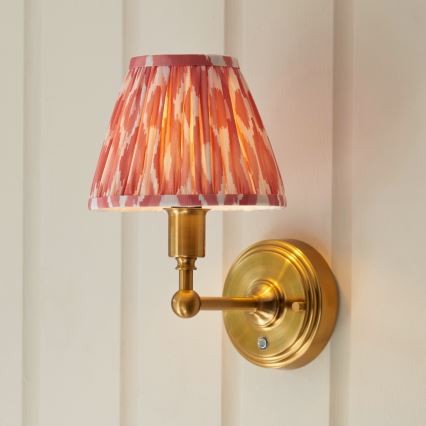 Endon 114817 - LED Dimmable rechargeable wall lamp BURLEY LED/1,5W/5V brass/pink