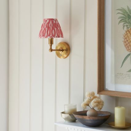 Endon 114817 - LED Dimmable rechargeable wall lamp BURLEY LED/1,5W/5V brass/pink