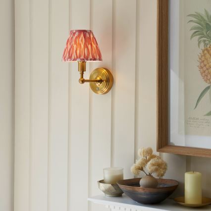 Endon 114817 - LED Dimmable rechargeable wall lamp BURLEY LED/1,5W/5V brass/pink