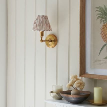 Endon 114831 - LED Dimmable rechargeable wall lamp BURLEY LED/1,5W/5V brass/beige