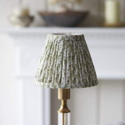 Endon 114838 - LED Dimmable rechargeable table lamp MORTON LED/1,5W/5V 3600 mAh brass/green