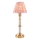 Endon 114842 - LED Dimmable rechargeable table lamp MORTON LED/1,5W/5V 3600 mAh brass/pink