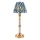 Endon 114846 - LED Dimmable rechargeable table lamp MORTON LED/1,5W/5V 3600 mAh brass/blue