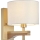 Endon 116995 - HEATHCLIFF wall light 1xE14/7W/230V brass/ash