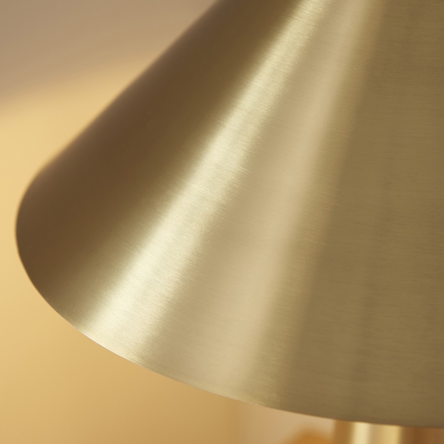 Endon 118685 - ISAK Table Lamp 1xE27/10W/230V Gold