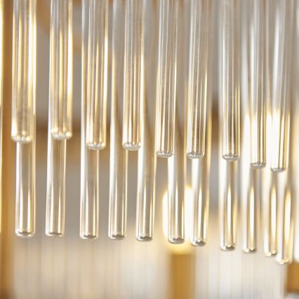 Endon 119110 - CLERMONT Chain-Hung Chandelier 5xE14/6W/230V, Brass