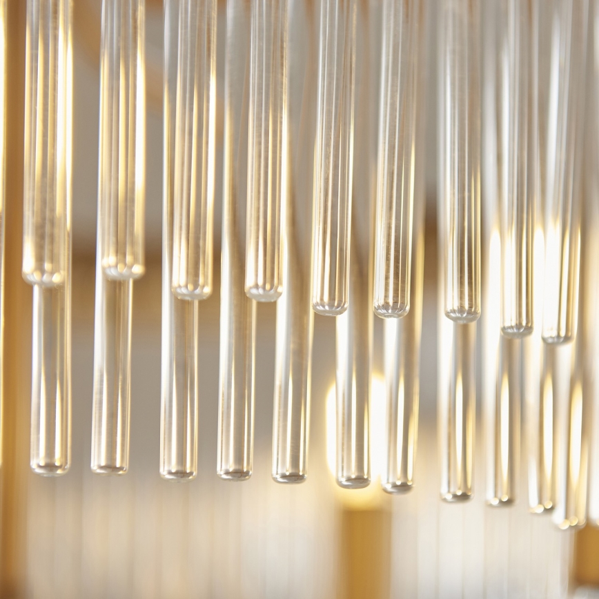 Endon 119110 - CLERMONT Chain-Hung Chandelier 5xE14/6W/230V, Brass