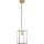 Endon 119142 - HAMMOND Chain Pendant Light 1xE27/10W/230V 17x17 cm Brass
