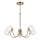 Endon 119210 - HAGUE Rod Chandelier 5xG9/5W/230V Brass