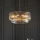 Endon 119456 - RIDGETON Chain-Hung Chandelier 8xE14/7W/230V Brass