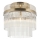 Endon 119492 - MARIETTA flush-mount ceiling light 1xE27/10W/230V brass/clear