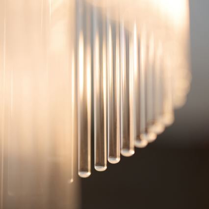 Endon 119492 - MARIETTA flush-mount ceiling light 1xE27/10W/230V brass/clear