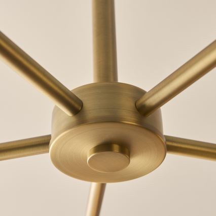 Endon 120037 - CERCHIO Rod Pendant 5xG9/5W/230V, Brass