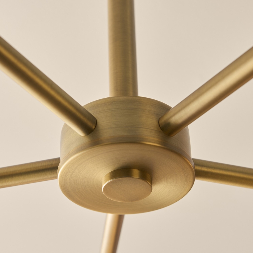 Endon 120037 - CERCHIO Rod Pendant 5xG9/5W/230V, Brass