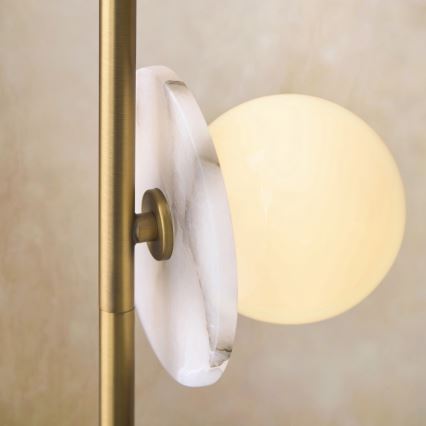 Endon 120042 - CERCHIO Floor Lamp 3x G9/5W/230V, Brass